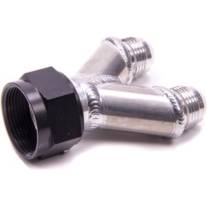 Peterson Fluid - 10-1730 - Y-Manifold - 20an Female Swivel To 2 - 12an Male