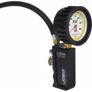 JOES Racing Products - 32490 - Tire Inflator 0-30psi Analog Billet Quick Fill