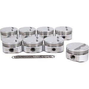 DSS Racing - 8700-4000 - SBC E Piston Set 4.000 F/T -5cc