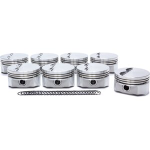 DSS Racing - 8710-4040 - SBC E Piston Set 4.040 F/T -5cc