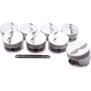 Icon Pistons - IC792.030 - SBC Forged F/T Piston Set 4.030 Bore -4.86cc