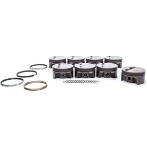 Mahle Pistons - 930200140 - Sbc Powerpak F/T Piston Set 4.040 Bore