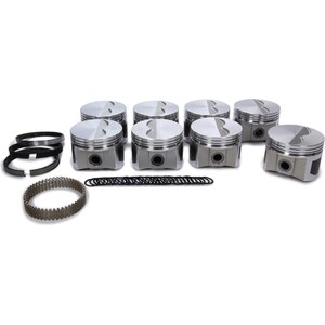 Wiseco Pro Tru - PTS531A3 - BBM Flat Top Piston Set 4.350 Bore -4cc