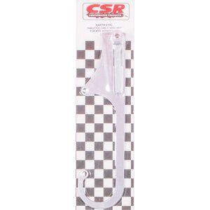 CSR Performance - 610C - 4150 Throttle Cable Brkt Uflex Cable- Clear