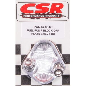 CSR Performance - 661C - BBC F/P Block-Off Plate - Clear