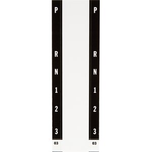 Winters - 6018-03 - Decal Strip Turbo 350 & 400 Reverse Pattern