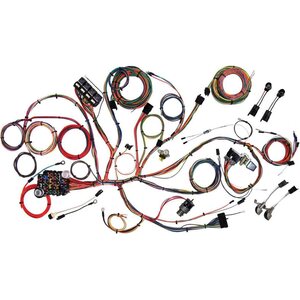 American Autowire - 510125 - 64-66 Mustang Wiring Harness System