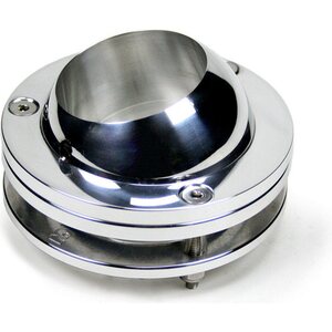 Ididit - 2401550040 - 2in Polished Swivel Ball Floor Mount Chrome Colum