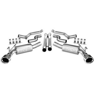 Borla - 140280 - 10-11 Camaro 6.2L V8 Cat Back System