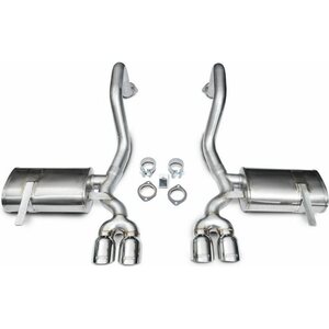 Corsa Performance - 14132 - 97-04 Corvette 5.7L Axle Back Exhaust Kit