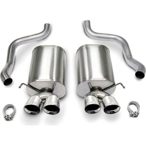 Corsa Performance - 14169 - 05-08 Corvette 6.0/6.2L Axle Back Exhaust System