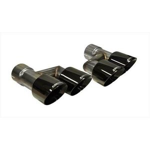 Corsa Performance - 14333BLK - Exhaust Tip Kit Dual Rear Exit