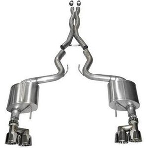Corsa Performance - 14335 - Exhaust Cat-Back - 3.0In Cat-Back Dual Rear Exi