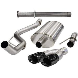 Corsa Performance - 14760BLK - Exhaust Cat-Back Cat-Back Single Side E