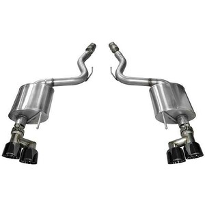 Corsa Performance - 14784BLK - Exhaust Axle-Back - 2.75 In Dual Rear Exit
