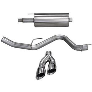 Corsa Performance - 14837 - Exhaust Cat-Back 3.0In C At-Back Single Side Exit