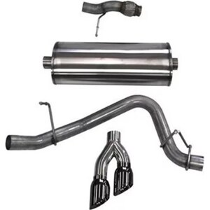Corsa Performance - 14859BLK - Exhaust Cat-Back - 3.0In Single Side Exit