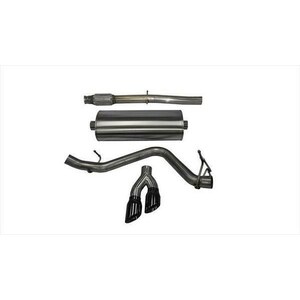 Corsa Performance - 14873BLK - Exhaust Cat-Back - 3.0In Single Side Exit