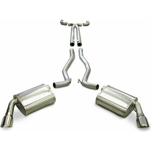 Corsa Performance - 14951 - 10-12 Camaro 6.2L Manual Trans Cat Back System