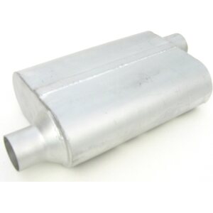 Dynomax - 17660 - Muffler - Thrush Welded - 3 In Offset Inlet - 3 In Offset Outlet - 13 X 4 X 9-1/2 X 6 In Oval Body - 19