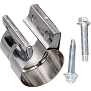 Dynomax - 33273 - Exhaust Clamp - Band Clamp - 3-1/2 in - 3 in Wide Band - Lap Joint