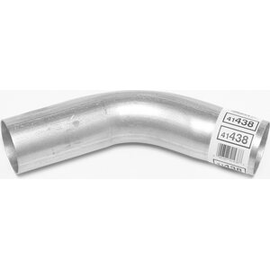 Dynomax - 41438 - Exhaust Bend - 45 Degree - 2-1/2 in - 4 in Radius - 6 x 6 in Legs