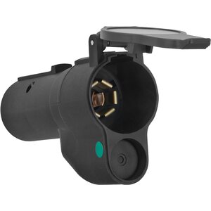 Reese - 20142 - 7-Way Flat Pin to 7-Flat Pin Adapter w/LED Lamp