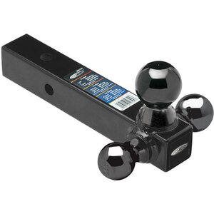 Reese - 80791 - Tri-Ball Ball Mount 2In Sq. Solid Shank W/Black