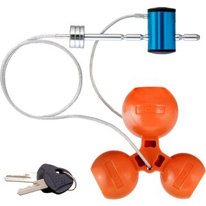 Curt Manufacturing - 23082 - Universal Tri-Ball Trail er Coupler Lock