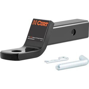 Curt Manufacturing - 45032 - Draw Bar 2in Drop w/Pin Black