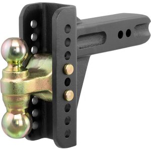 Curt Manufacturing - 45902 - Adj. Channel Mount Hitch 2.5in Shank 6in Drop 20K