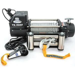 Superwinch - 1595200 - 9500# Winch w/Roller Fairlead & 12ft Remote