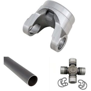 Driveshaft Kit Crmo 3.5in tube, 1350 Yokes & U-joints Unweldet
