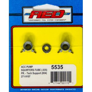 AED - 5535 - .035in Accelerator Pump Squirters - Tube Type
