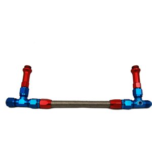 AED - 6095 - Braided Fuel Line Kit - #6 Holley Carb.