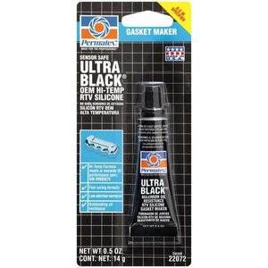 Permatex - 22072 - Permatex Ultra Black Hi- Temp RTV Silicone 0.5oz.
