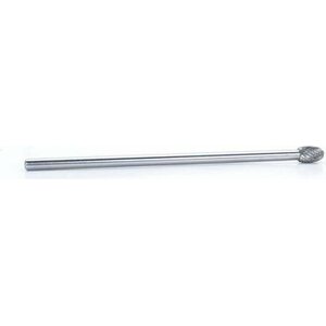 Powerhouse - POW353606 - Carbide Burr - Dbl Cut Solid 3/8 Oval w/6in Shk