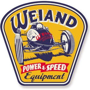 Weiand - 10004WND - Weiand Metal Sign