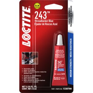 LOCTITE - 1330799 - Threadlocker 243 Blue 6ml/.20oz