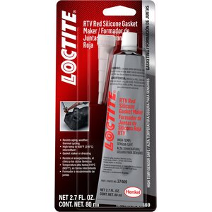 LOCTITE - 492001 - RTV Red Silicone Sensor Safe 80ml/2.7oz