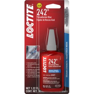 LOCTITE - 492140 - Threadlocker 242 Blue 36ml/1.22oz