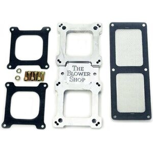 The Blower Shop - 4300 - Billet Dual Carb Adapter 4150 (8-5/8in)