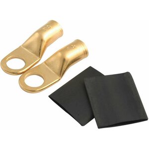 Allstar Performance - 76117 - Ring Terminals 2 Gauge 3/8in Hole