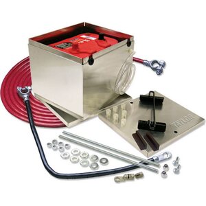 Taylor - 48201 - Aluminum 200 Series Battery Box w/2 ga Cable