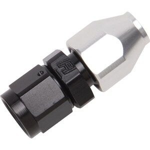 Russell - 639203 - #6 Female Swivel to  3/8 in Tube Black/Silver
