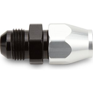 Russell - 639213 - #6 Male 37 Deg to 3/8in Tube Black/Silver