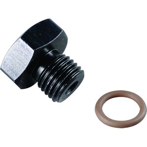 Fragola - 481408-BL - #8 Port Plug 3/4-16 Black
