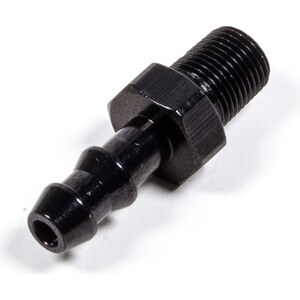 Fragola - 484004-BL - 1/4 Hose Barb X 1/8 MPT Fitting Black