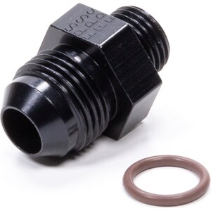 Fragola - 495102-BL - #8 x 9/16-18 (#6) Radius O-Ring Fitting Black