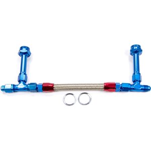 Fragola - 920002 - #6 Fuel Line Kit 7/8-20 Dual Inlet 4150